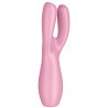 Satisfyer Stimulateur de clitoris Threesome 3 Satisfyer 14cm Rose